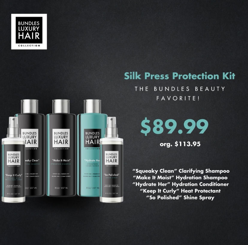Silk Press Hair Care Kit
